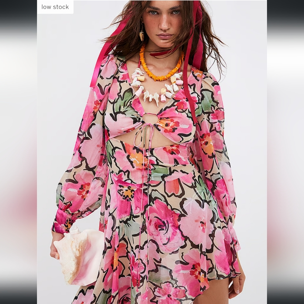 For Love and Lemons Tiana Midi Dress